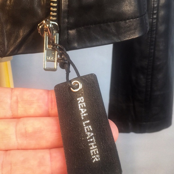 PRICE DROP! Barney’s Originals Leather Moto Jacket - Picture 7 of 8